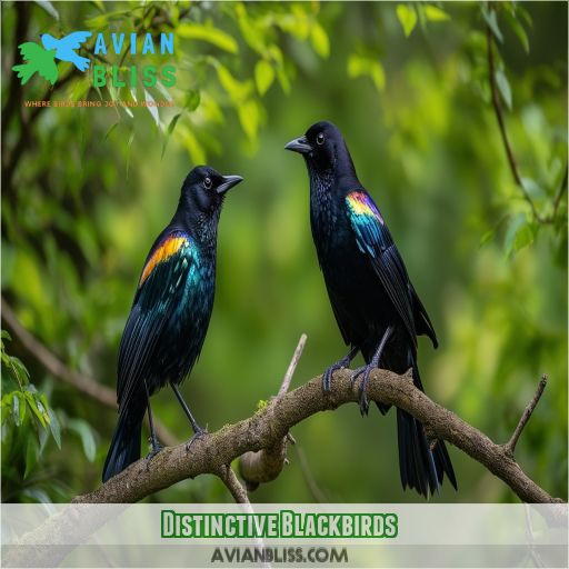 Distinctive Blackbirds