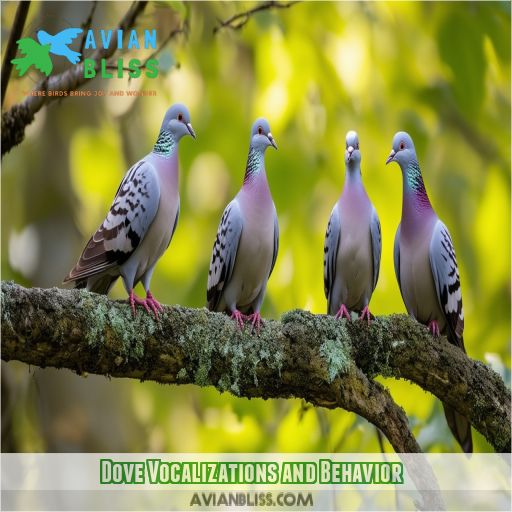 Dove Vocalizations and Behavior