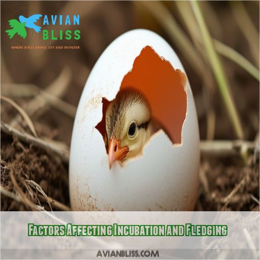 Factors Affecting Incubation and Fledging