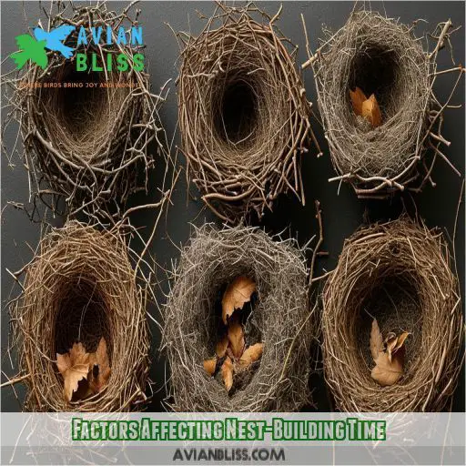 Factors Affecting Nest-Building Time