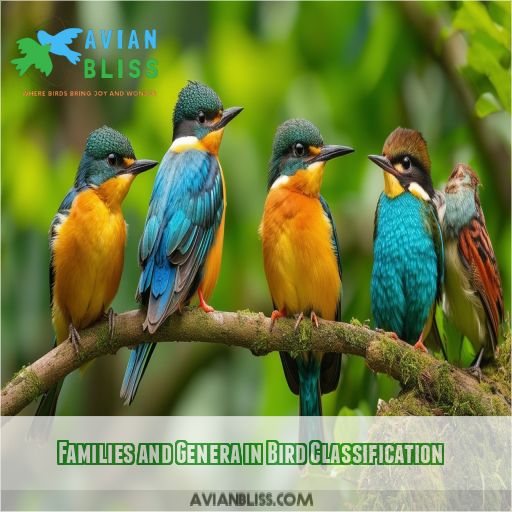 Families and Genera in Bird Classification