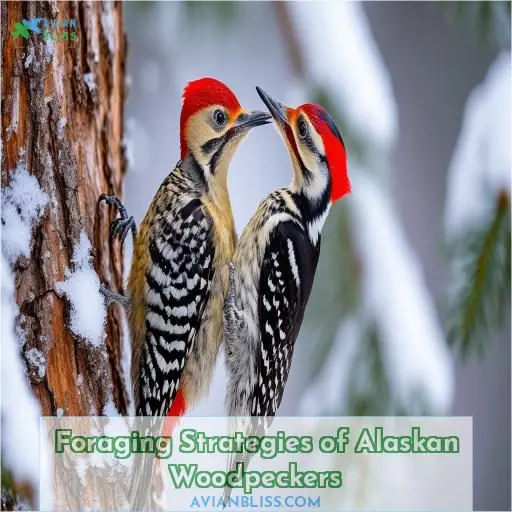 Foraging Strategies of Alaskan Woodpeckers
