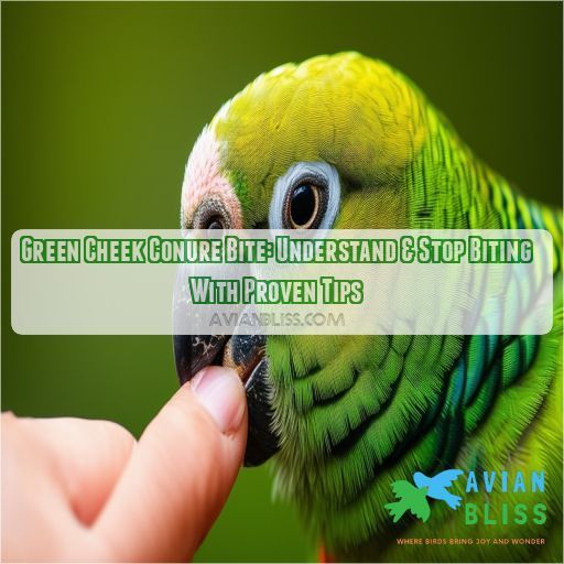 Green Cheek Conure Bite: Understand & Stop Biting With Proven Tips