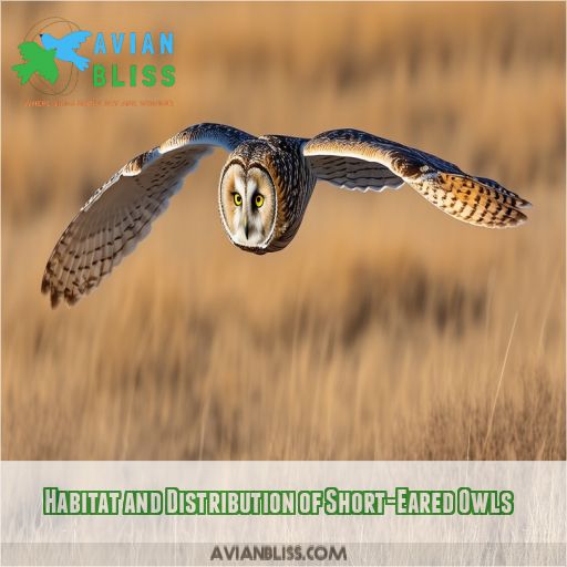 Habitat and Distribution of Short-Eared Owls