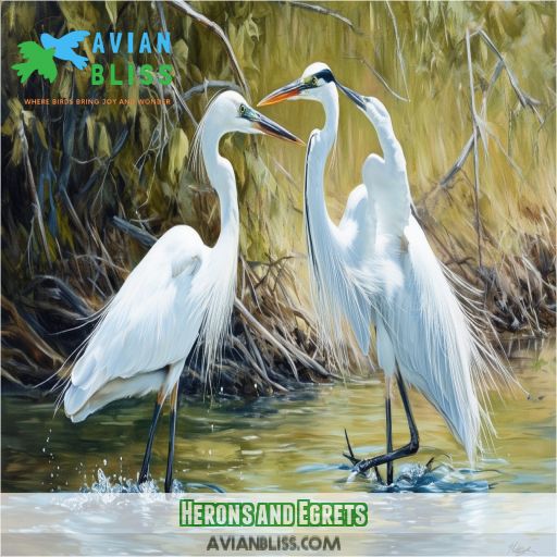 Herons and Egrets