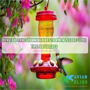 how to attract hummingbirds to a new feeder