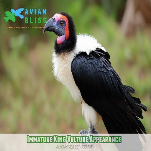 Immature King Vulture Appearance