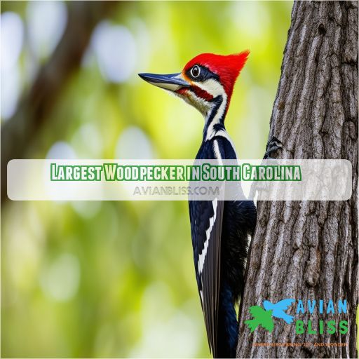 Largest Woodpecker in South Carolina