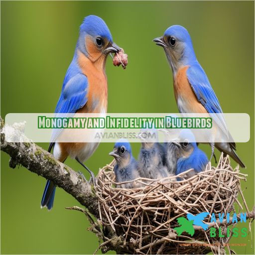 Monogamy and Infidelity in Bluebirds