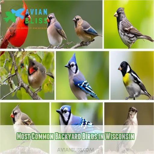 Most Common Backyard Birds in Wisconsin