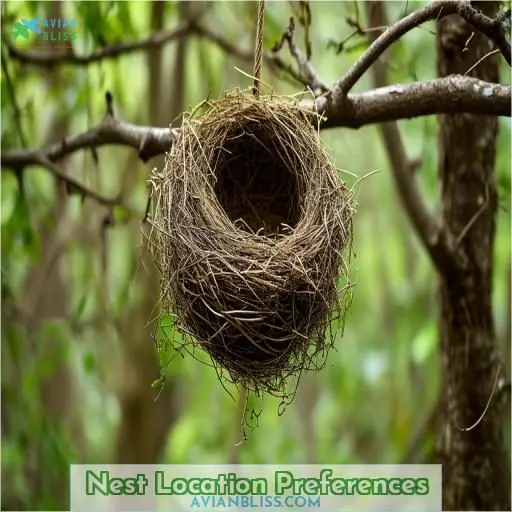 Nest Location Preferences