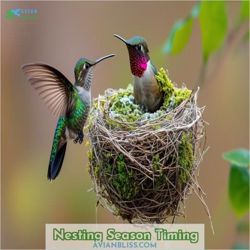 Nesting Season Timing