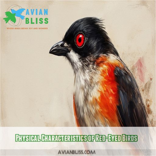 Physical Characteristics of Red-Eyed Birds
