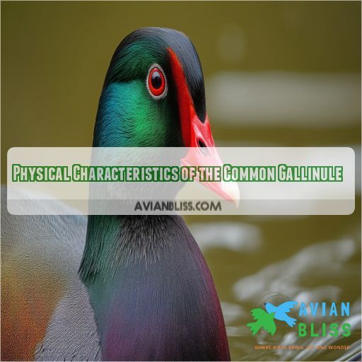 Physical Characteristics of the Common Gallinule