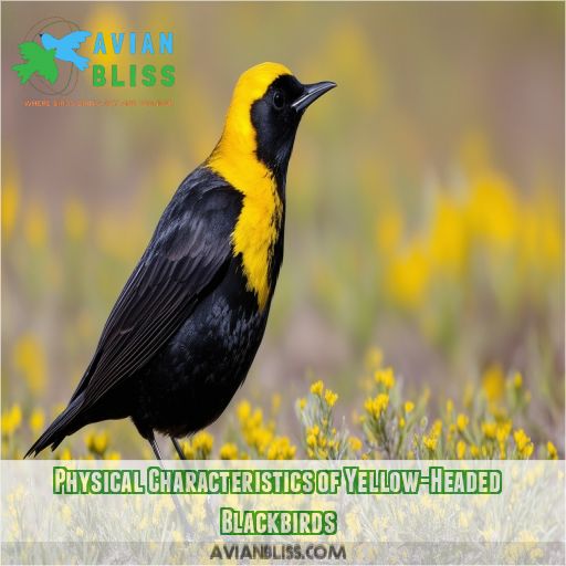 Physical Characteristics of Yellow-Headed Blackbirds