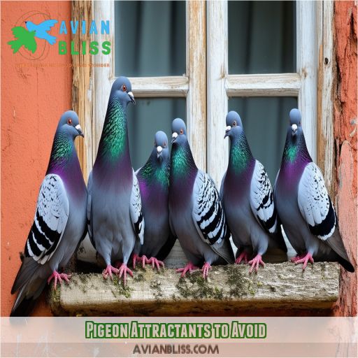 Pigeon Attractants to Avoid