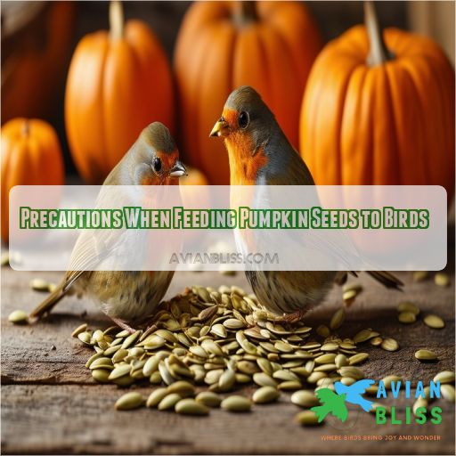 Precautions When Feeding Pumpkin Seeds to Birds