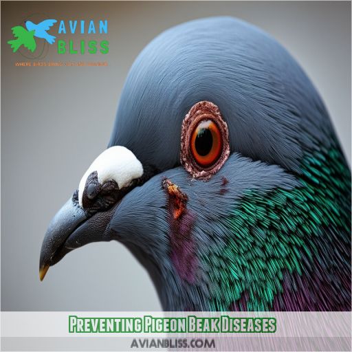 Preventing Pigeon Beak Diseases