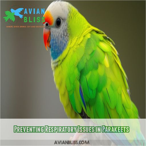 Preventing Respiratory Issues in Parakeets