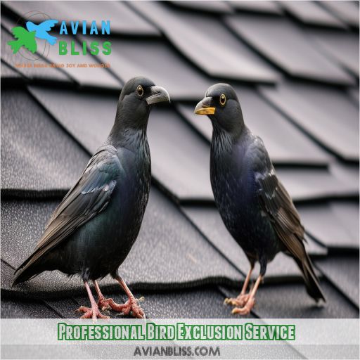 Professional Bird Exclusion Service