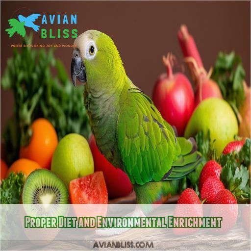 Proper Diet and Environmental Enrichment