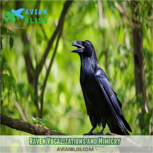 Raven Vocalizations and Mimicry