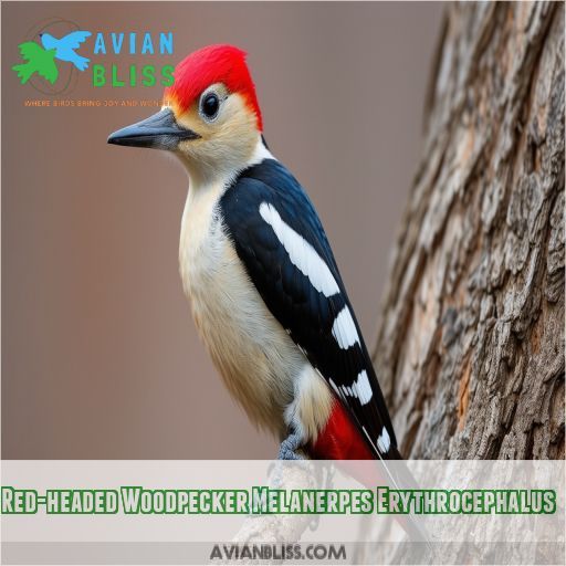 Red-headed Woodpecker Melanerpes Erythrocephalus