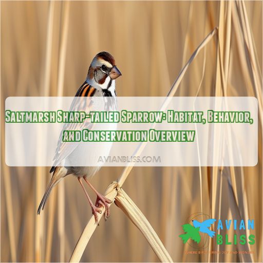 saltmarsh sharp tailed sparrow