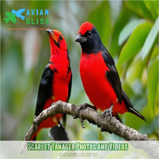 Scarlet Tanager Photos and Videos