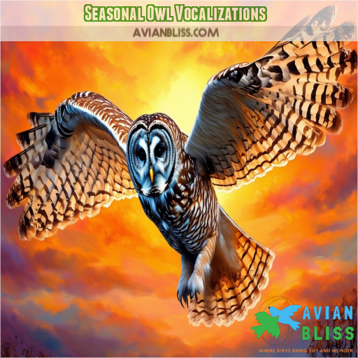 Seasonal Owl Vocalizations
