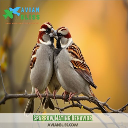 Sparrow Mating Behavior
