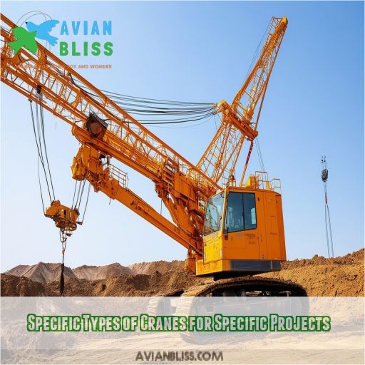 Specific Types of Cranes for Specific Projects
