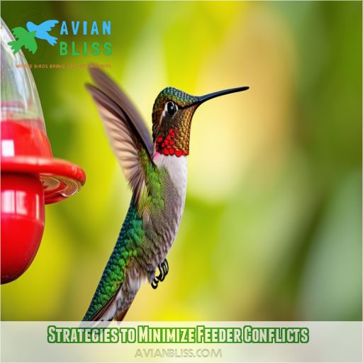 Strategies to Minimize Feeder Conflicts
