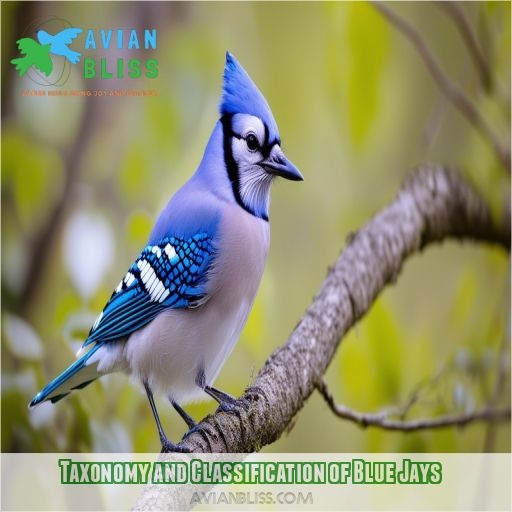 Taxonomy and Classification of Blue Jays