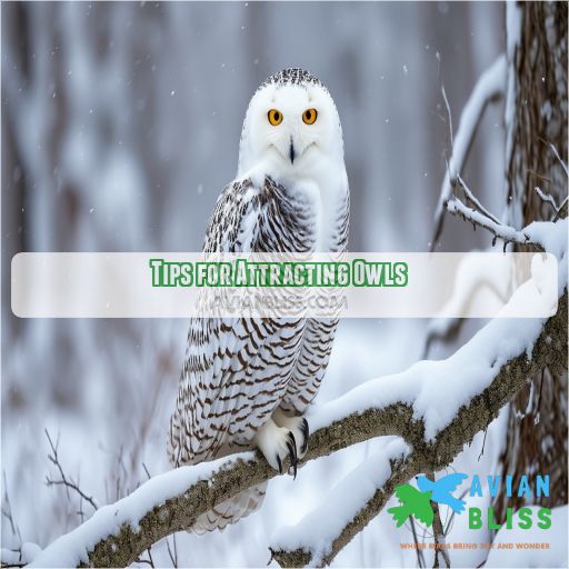 Tips for Attracting Owls
