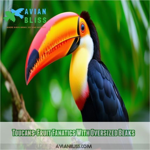 Toucans: Fruit Fanatics With Oversized Beaks