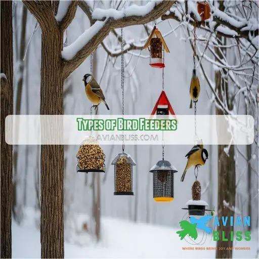 Types of Bird Feeders