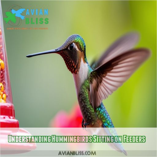 Understanding Hummingbirds Sitting on Feeders