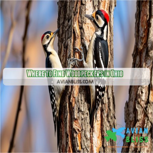 Where to Find Woodpeckers in Ohio