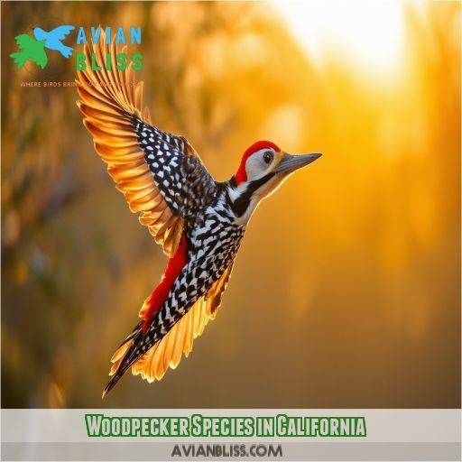 Woodpecker Species in California