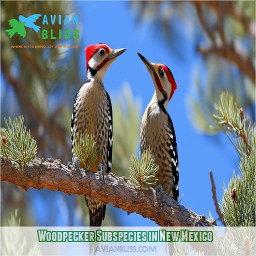 Woodpecker Subspecies in New Mexico