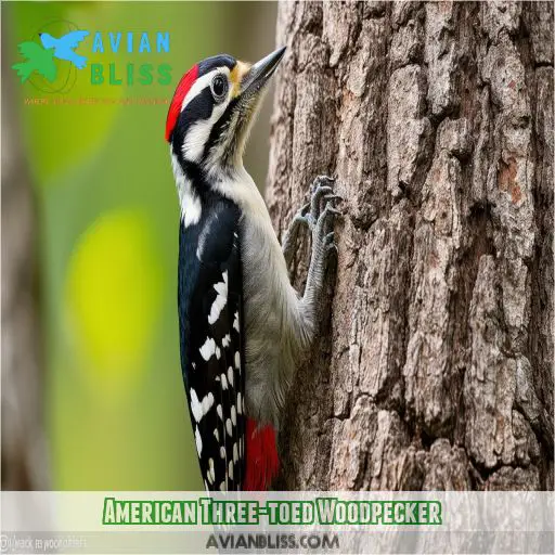 American Three-toed Woodpecker