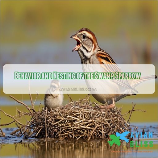 Behavior and Nesting of the Swamp Sparrow