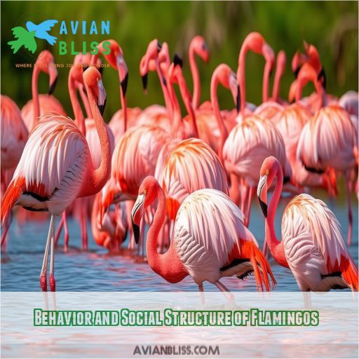 Behavior and Social Structure of Flamingos