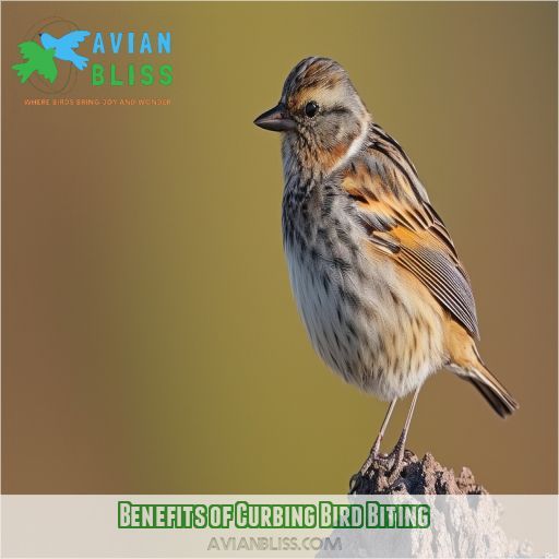 Benefits of Curbing Bird Biting