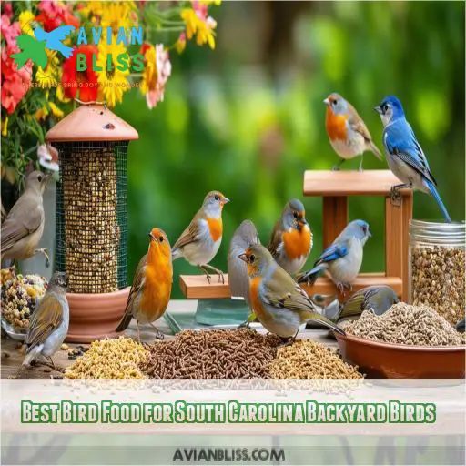 Best Bird Food for South Carolina Backyard Birds