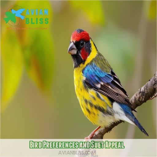 Bird Preferences and Suet Appeal