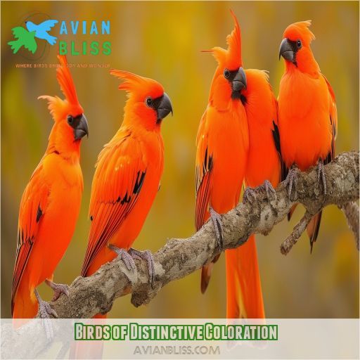 Birds of Distinctive Coloration