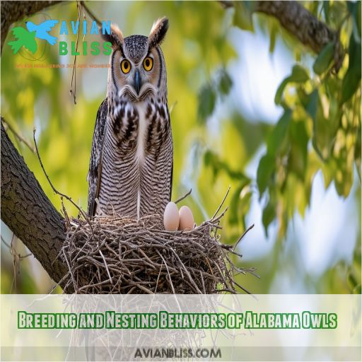 Breeding and Nesting Behaviors of Alabama Owls