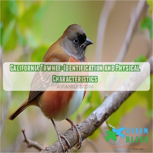 California Towhee: Identification and Physical Characteristics